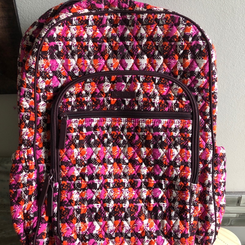 Vera Bradley Houndstooth tweed backpack